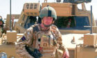 Lance Corporal Stephen Monkhouse in Afghanistan