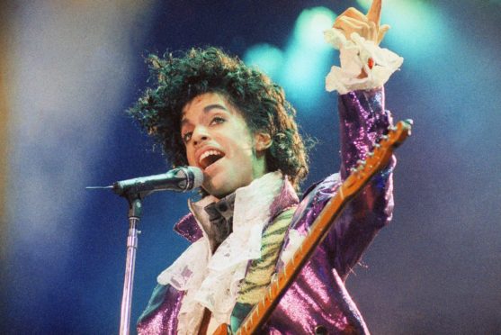Purple Rain-era Prince performs in California in the 1980s