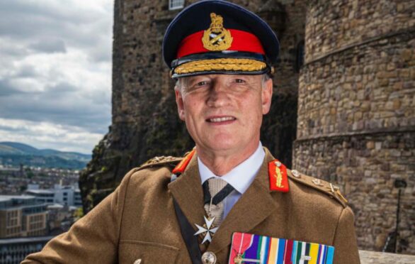 Major General Alistair Bruce, Governor of Edinburgh Castle