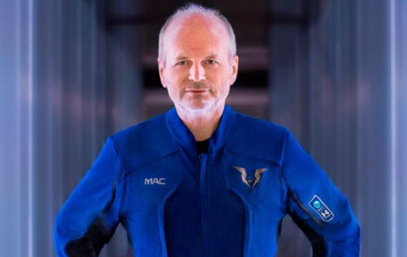 Virgin Galactic chief test pilot Dave Mackay