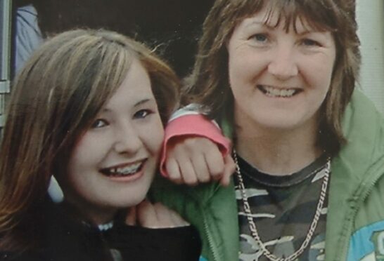 Lesley McIntosh with her daughter Kaylee, who died aged 14 during an army cadet expedition on August 3, 2007