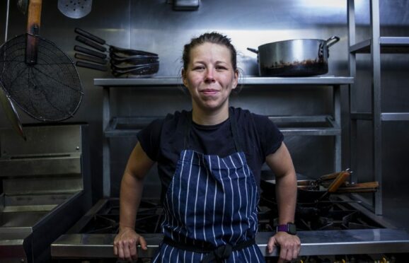 Healthy Plus Cafe head chef Eilidh Macdonald is helping to feed and teach kitchen skills to the homeless