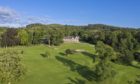 Murrayshall House overlooks golf courses
