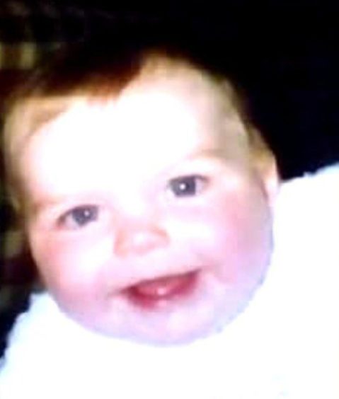 Beth Anne Logan as a baby