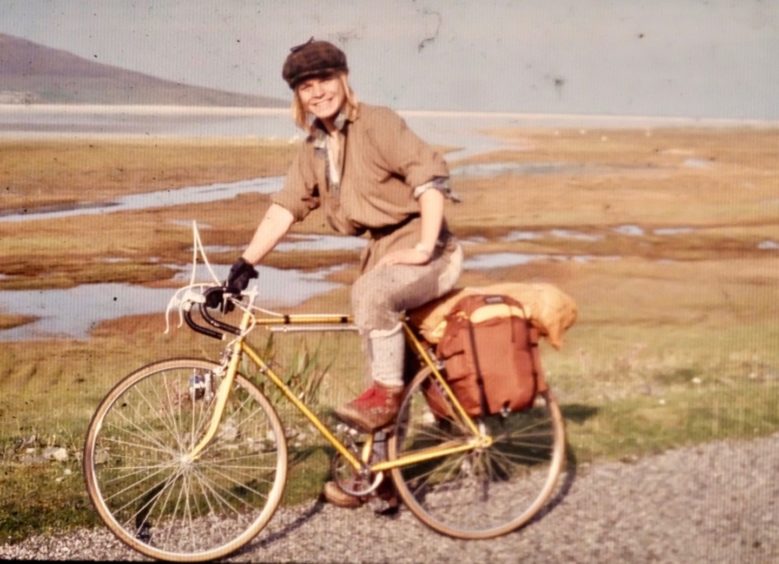 A young Paul Murton on the Isle of Harris in October 1979