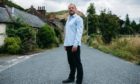 Writer Simon Conway at his home in Dumfriesshire