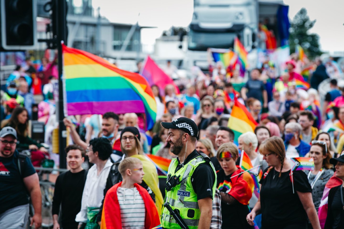 Glasgow Pride 2021, in pictures: Carnival of colour as Mardi Gla returns