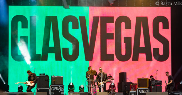 Glasvegas on stage