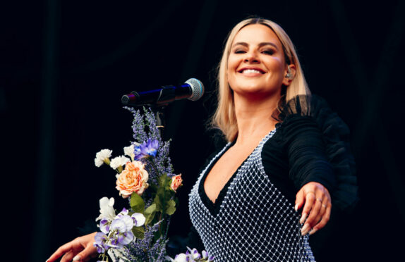 Lyra on stage at TRNSMT