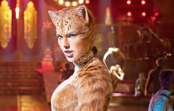 Taylor Swift in the 2019 movie version of Cats