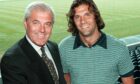 New signing Marco Negri with Rangers manager Walter Smith, 1997
