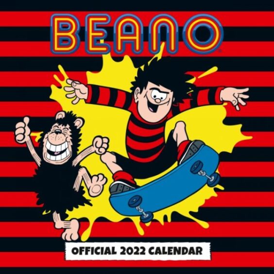 Beano Calendar 2022
