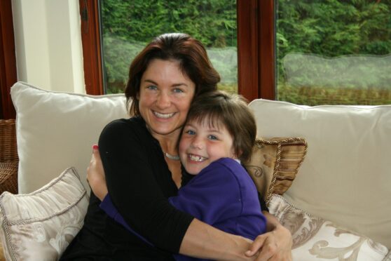 Ruth Moss with daughter Sophie