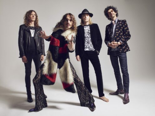 The Darkness, fronted by Justin Hawkins