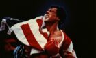 Sylvester Stallone as Rocky Balboa in Rocky IV poster