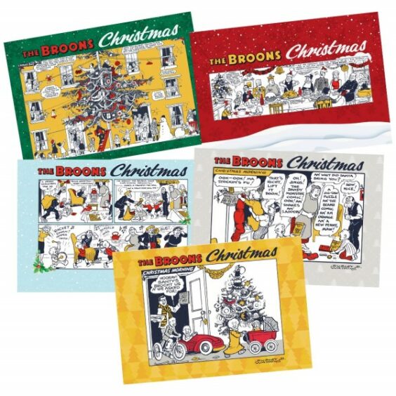 The Broons Christmas Cards