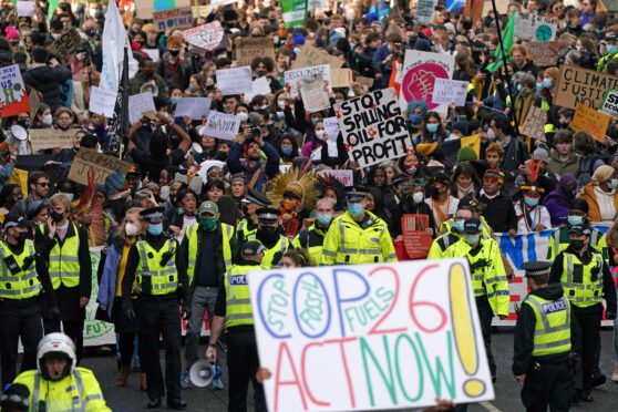 WATCH: Thousands march with Greta Thunberg at youth climate protest in Glasgow