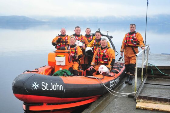 The Loch Lomond Rescue Boat