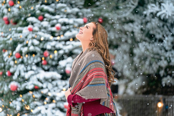 Brooke Shields as Sophie in Castle for Christmas.