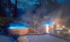 Center Parcs outdoor spa and hot tub.