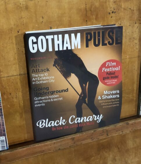 'Gotham Pulse' magazine  (Pic: Ross Crae)
