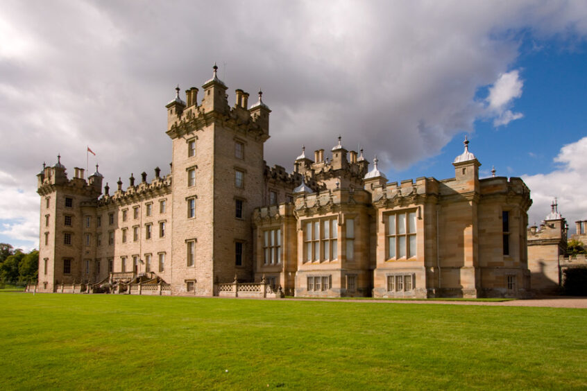 Floors Castle near Kelso in the Scottish Borders.