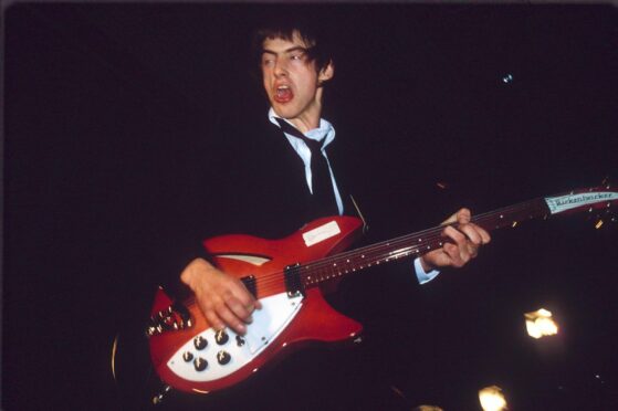 Paul Weller leads The Jam in 1978