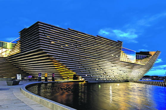 The V&A Dundee.