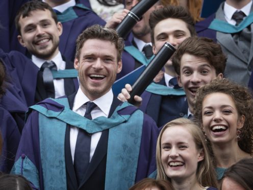 Richard Madden at the Royal Conservatoire of Scotland (Jane Barlow/PA)