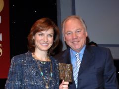 Peter Sissons and Fiona Bruce (PA)