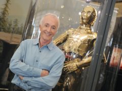 Anthony Daniels and his most famous character C-3PO (Ian West/PA)