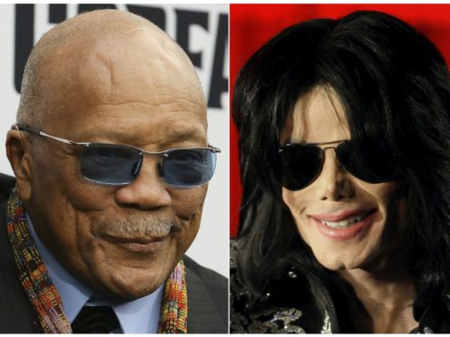 Quincy Jones, left, initially sued for $30 million (AP/PA)