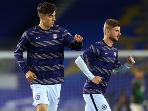International transfer spending dropped by almost a quarter in 2020 compared to 2019, despite big-money recruits like Chelsea’s Kai Havertz, left, and Timo Werner (Richard Heathcote/PA)