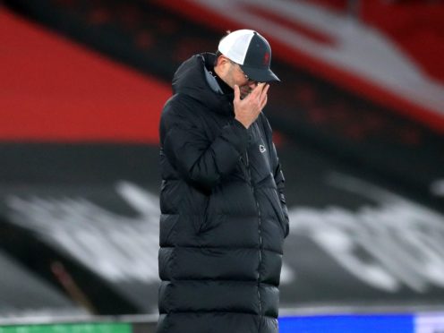 Jurgen Klopp’s Liverpool have been struggling for form of late (Adam Davy/PA)