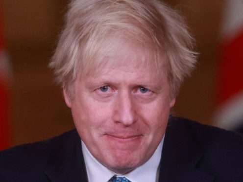 Boris Johnson has been accused of hypocrisy (Hannah McKay/PA)