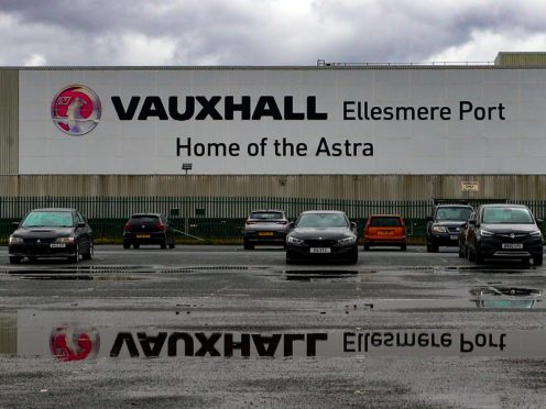 The Vauxhall plant in Ellesmere Port, Cheshire (Peter Byrne/PA)