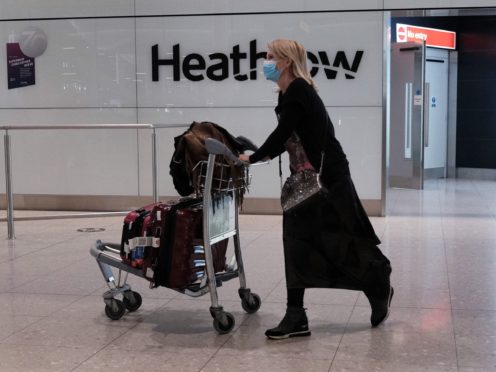 Boris Johnson has ruled out lifting the ban on people visiting loved ones overseas (Yui Mok/PA)