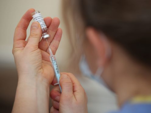 More than 30 million people in the UK have received a first dose of the Covid-19 vaccine (Nick Potts/PA)