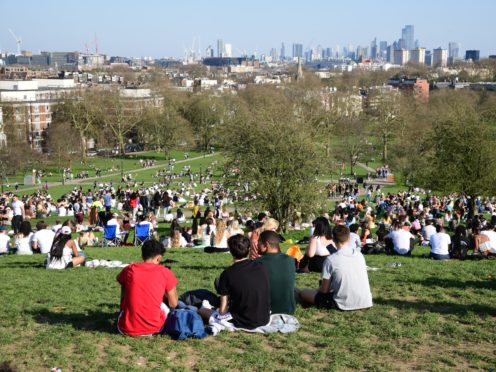 Forecasters say there’s a 10% chance the UK could bask in its hottest March day on record on Wednesday (Ian West/PA)