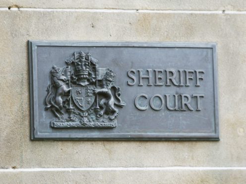 Shane Young appeared at Hamilton Sheriff Court (Danny Lawson/PA)