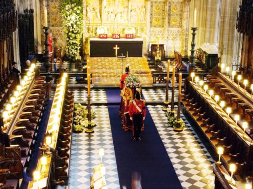 Many members of the royal family have had their funerals in St George’s Chapel in Windsor Castle (PA)