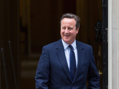 David Cameron lobbied the head of the Treasury and the Bank of England deputy governor (Rick Findler/PA)