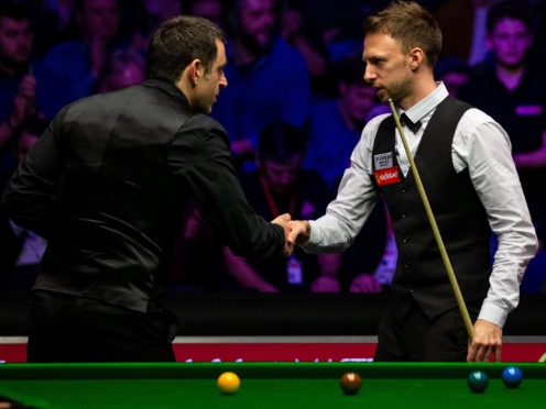 Judd Trump hopes he can one day take on Ronnie O’Sullivan in the Crucible final (Steven Paston/PA)