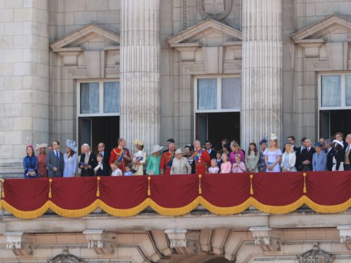 The royal family (Gareth Fuller/PA)