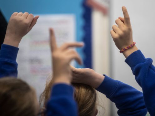 School children (Danny Lawson/PA)