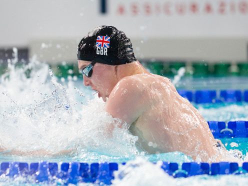 Duncan Scott roared to victory in the men’s 200m freestyle at the British Olympic trials (Ian Rutherford/PA)