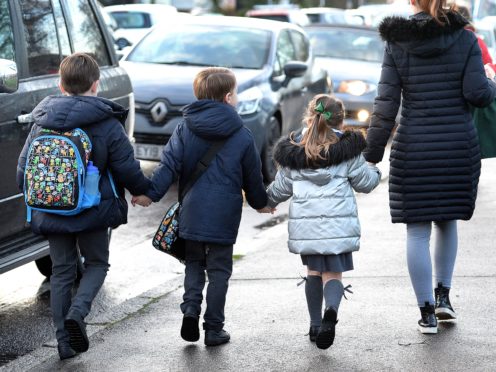Concern among children about air pollution near schools is rising, new figures suggest (Nick Ansell/PA)