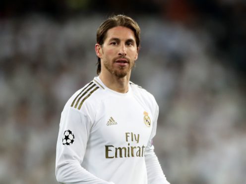 Sergio Ramos sustained a calf injury while in action for Spain (Nick Potts/PA)