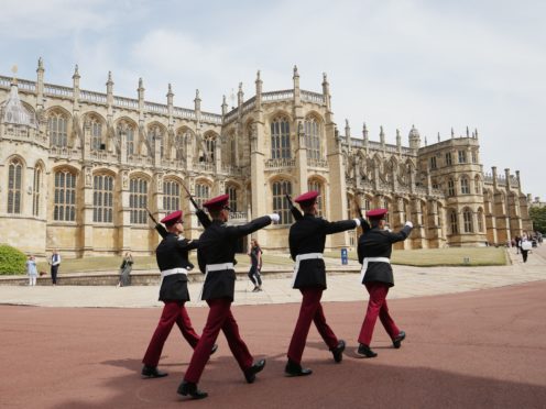 St George’s Chapel at Windsor Castle (Jonathan Brady/PA)