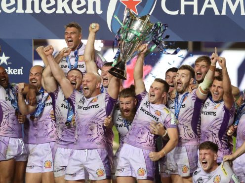 Exeter face a tough test of their Champions Cup defence against Leinster (David Davies/PA)
